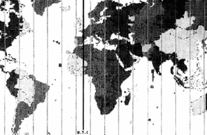 Time zone chart.