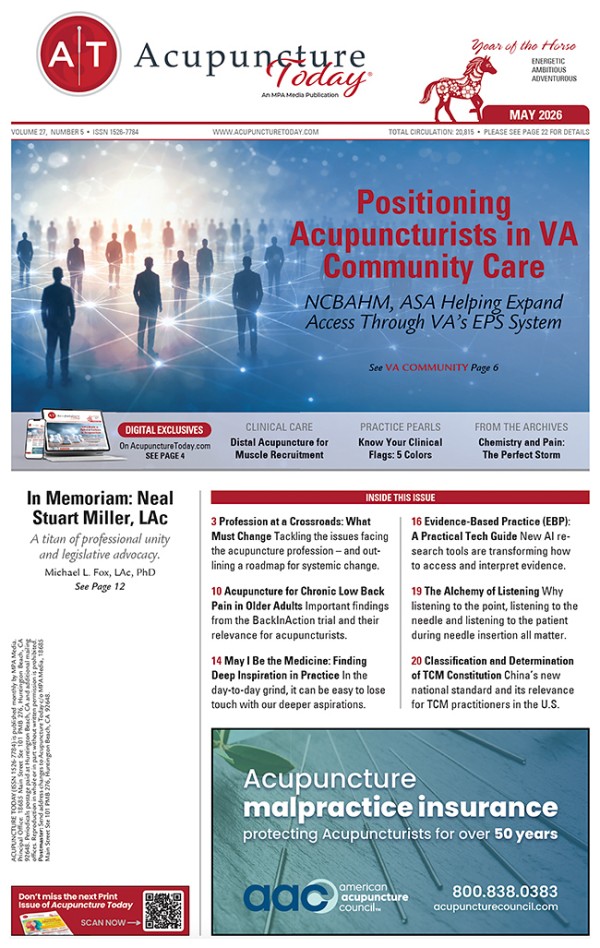 May 1, 2026 (Vol. 27, Issue 5)