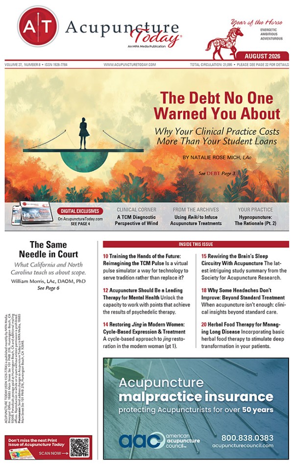 August 1, 2026 (Vol. 27, Issue 8)