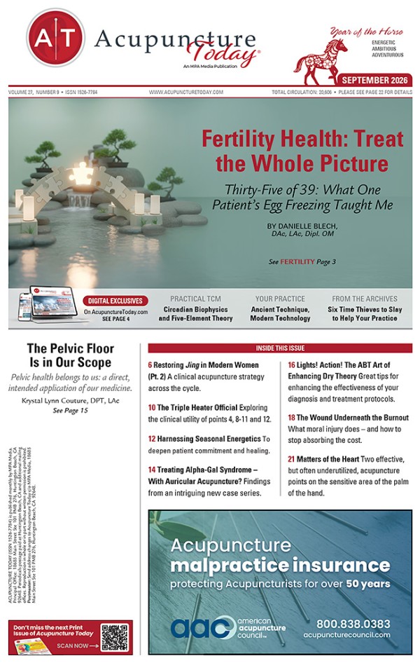 September 1, 2026 (Vol. 27, Issue 9)