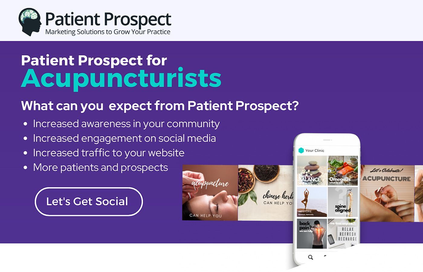 Patient Prospect for Acupuncturists - What can you expect from Patient Prospect?