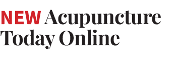 New Acupuncture Today Online