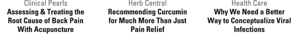 Clinical Pearls Assessing & Treating the Root Cause of Back Pain With Acupuncture Herb Central Recommending Curcumin ...