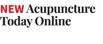 New Acupuncture Today Online