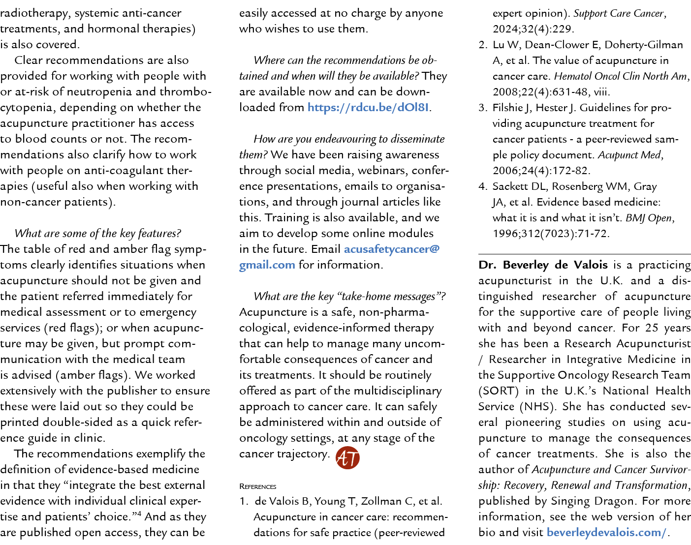 radiotherapy, systemic anti cancer treatments, and hormonal therapies) is also covered. Clear recommendations are als...