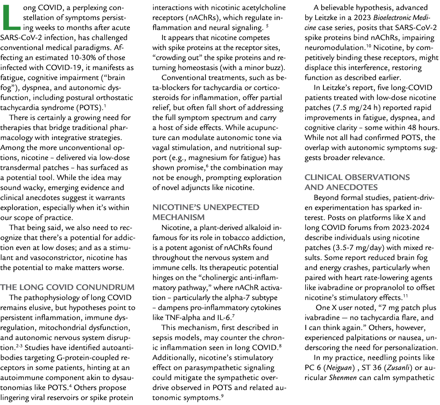 Long COVID, a perplexing constellation of symptoms persisting weeks to months after acute SARS CoV 2 infection, has c...