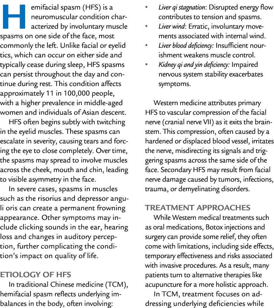 Hemifacial spasm (HFS) is a neuromuscular condition characterized by involuntary muscle spasms on one side of the fac...