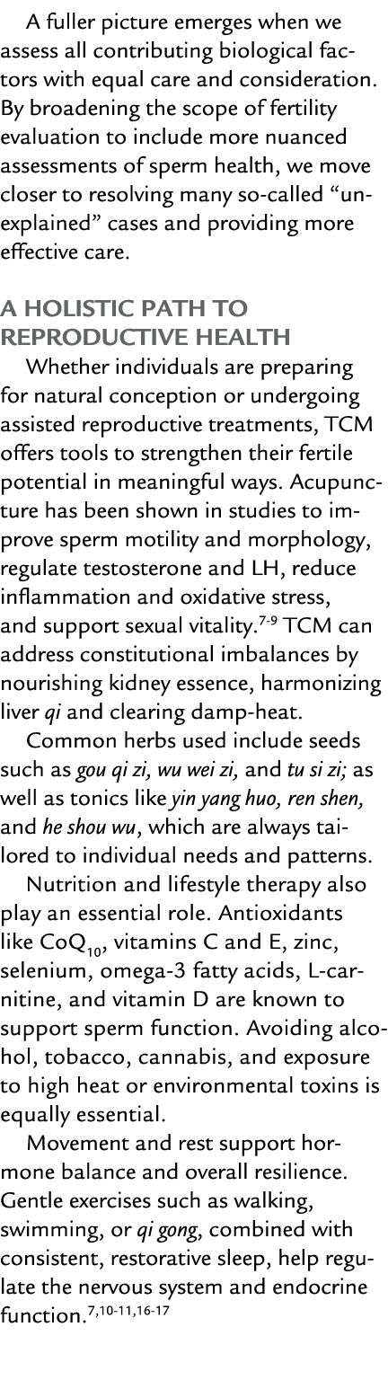A fuller picture emerges when we assess all contributing biological factors with equal care and consideration. By bro...