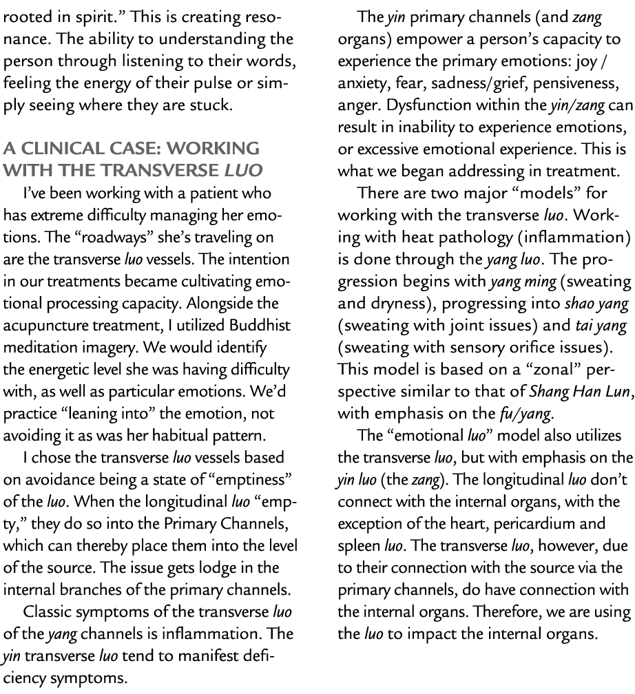rooted in spirit.” This is creating resonance. The ability to understanding the person through listening to their wor...