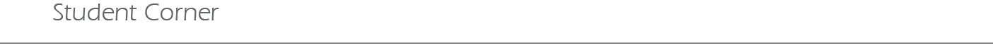 Student Corner