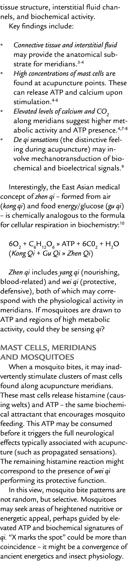 tissue structure, interstitial fluid channels, and biochemical activity. Key findings include: • Connective tissue an...