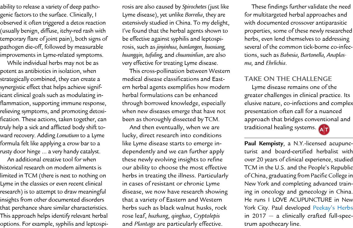 ability to release a variety of deep pathogenic factors to the surface. Clinically, I observed it often triggered a d...
