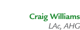 Craig Williams LAc, AHG