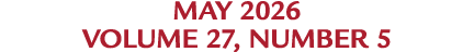 May 2026 Volume 27, Number 5