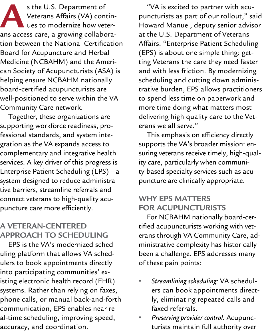 As the U.S. Department of Veterans Affairs (VA) continues to modernize how veterans access care, a growing collaborat...