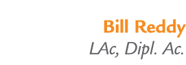 Bill Reddy LAc, Dipl. Ac.