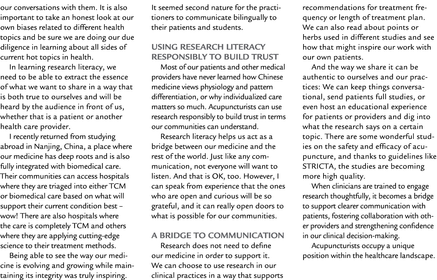 our conversations with them. It is also important to take an honest look at our own biases related to different healt...