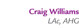 Craig Williams LAc, AHG