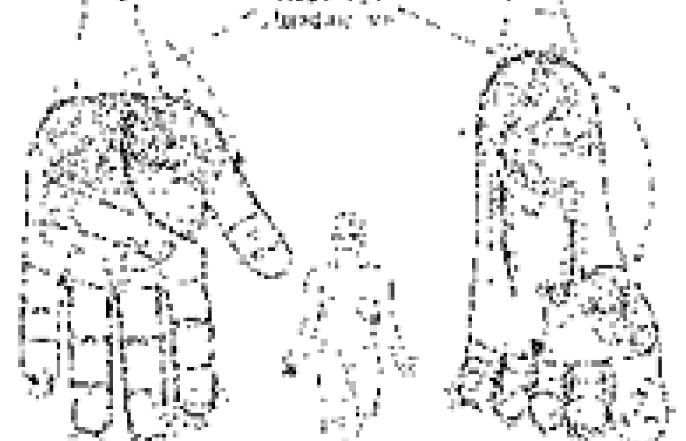 Illustration showing individual hand and foot correspondence to the body.